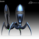 Image for article titled Wireless Internet Cam Concept Would Be Creepy, Crawly Desktop Addition